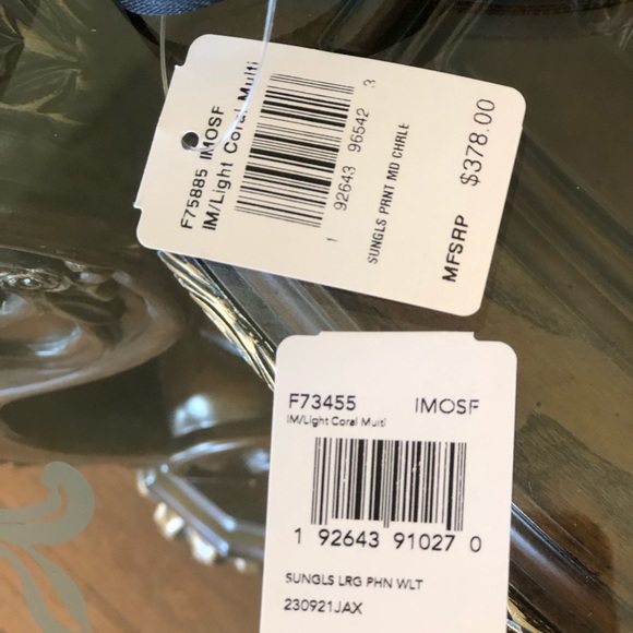 NWT coach sunglasses md Charlie Backpack&wallet - Picture 4 of 7